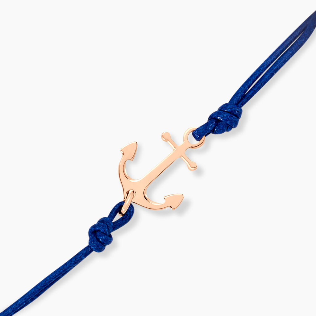 Bracelet Sacha Argent Rose - Bracelets cordon Femme | Histoire d’Or