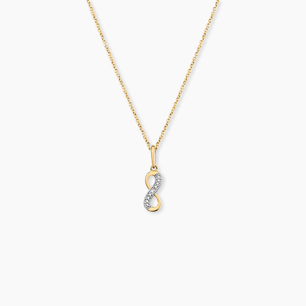 Pendentif Fiachna Or Jaune Diamant - F&ecirc;te des m&egrave;res Femme | Histoire d&rsquo;Or