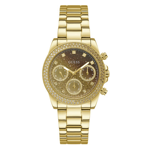 Montre Guess Sol Marron - Montres Femme | Histoire d’Or