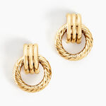 Boucles D'oreilles Puces Zareen Or Jaune - Clous d'oreilles Femme | Histoire d&rsquo;Or