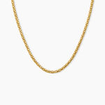 Collier Big Love Argent Dor&eacute; A L'Or 750/1000 - F&ecirc;te des m&egrave;res Femme | Histoire d&rsquo;Or