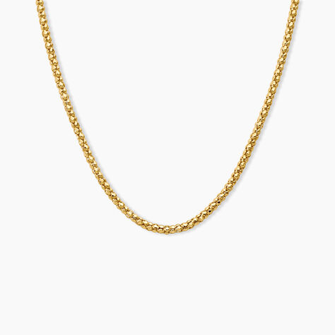 Collier Big Love Argent Dor&eacute; A L'Or 750/1000 - F&ecirc;te des m&egrave;res Femme | Histoire d&rsquo;Or