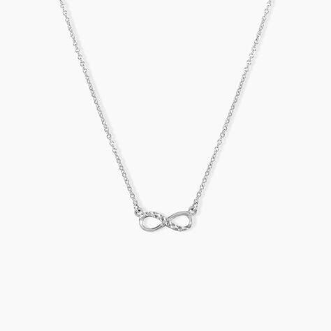 Collier Argent Blanc Teoxane - Colliers fantaisie Femme | Histoire d&rsquo;Or