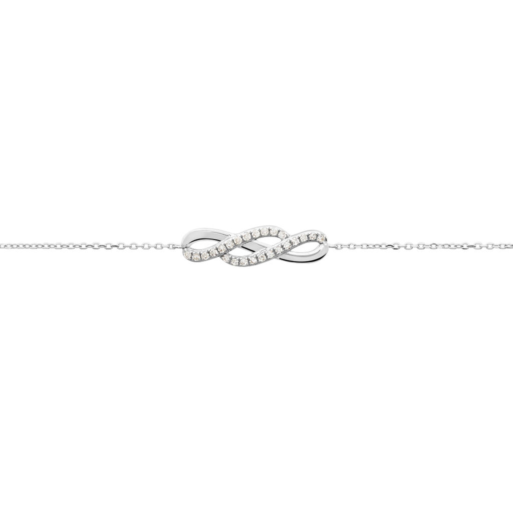 Bracelet Ursulla Or Blanc Diamant - Bracelets Femme | Histoire d&rsquo;Or