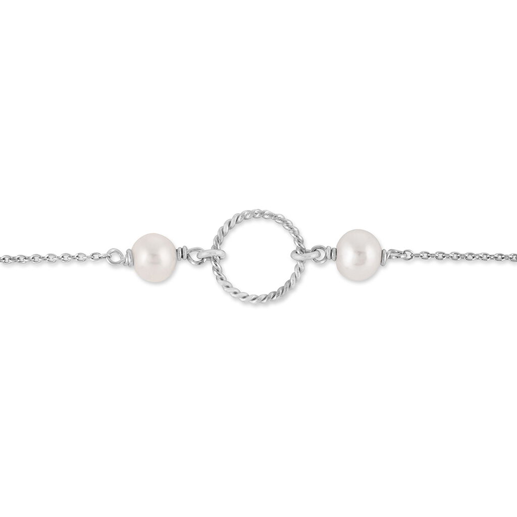 Bracelet Oria Argent Blanc Pierre De Synthese - Bracelets Femme | Histoire d’Or