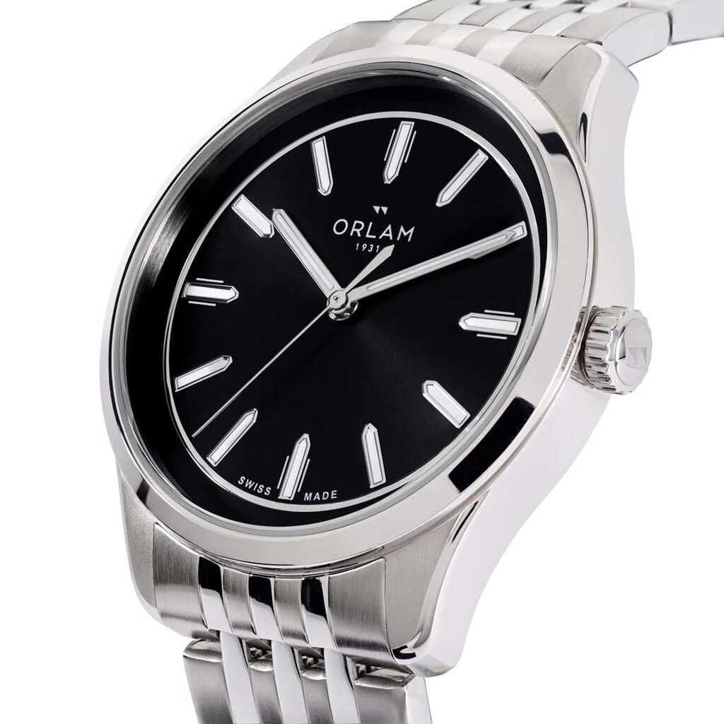 Montre Orlam Cadence Noir - Montres Homme | Histoire d&rsquo;Or