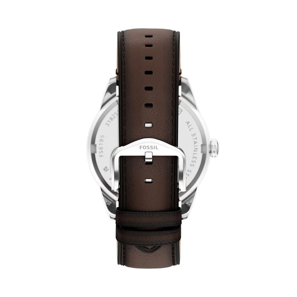 Montre Fossil Pearson Bleu - F&ecirc;te des p&egrave;res Homme | Histoire d&rsquo;Or