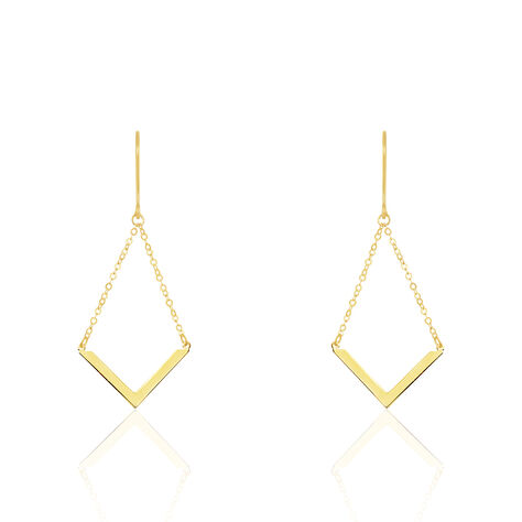 Boucles D'oreilles Pendantes Ella Or Jaune - Boucles d'oreilles pendantes Femme | Histoire d’Or