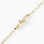 Bracelet Orion Or Jaune Oxyde De Zirconium - Bracelets Femme | Histoire d&rsquo;Or