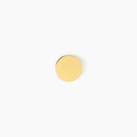 Boucle D'oreille Puce Unitaire Sif Acier Jaune - Boucles d'oreilles fantaisie Homme | Histoire d’Or