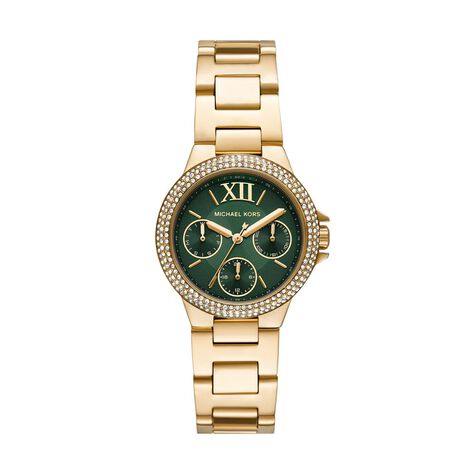 Montre Michael Kors Camille Vert - Montres Femme | Histoire d’Or
