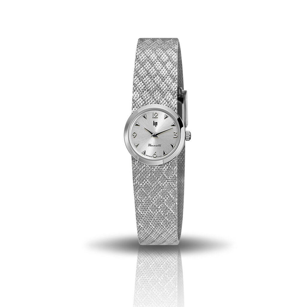 Montre Lip Henriette 22 Argent&eacute; - Montres Femme | Histoire d&rsquo;Or