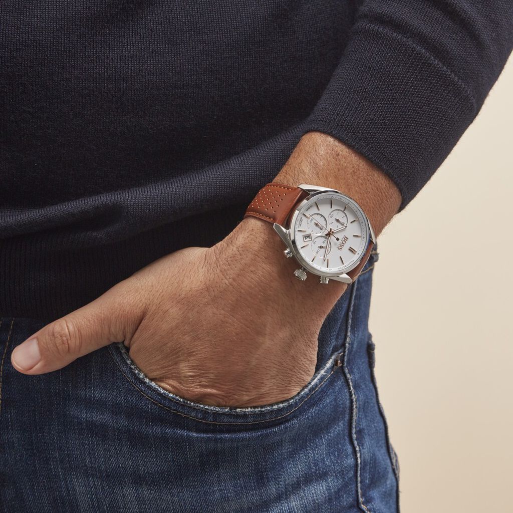 Montre Boss Champion Blanc - Montres Homme | Histoire d’Or