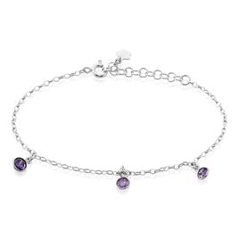 Bracelet Argent Blanc Muireall Oxydes De Zirconium - Bracelets fantaisie Femme | Histoire d’Or