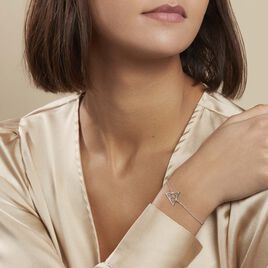 Bracelet Fidela Argent Blanc - Bracelets fantaisie Femme | Histoire d’Or