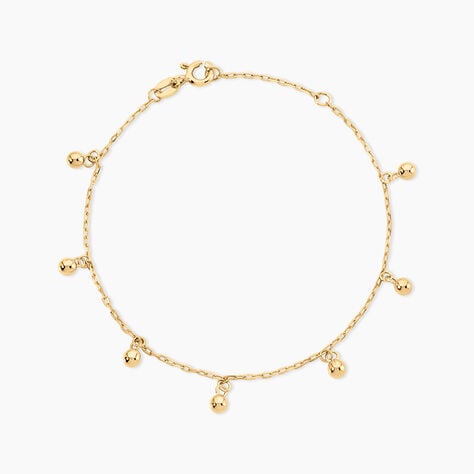 Bracelet Bethanie Argent Dor&eacute; A L'Or 750/1000 - Bijoux sans pierre Femme | Histoire d&rsquo;Or