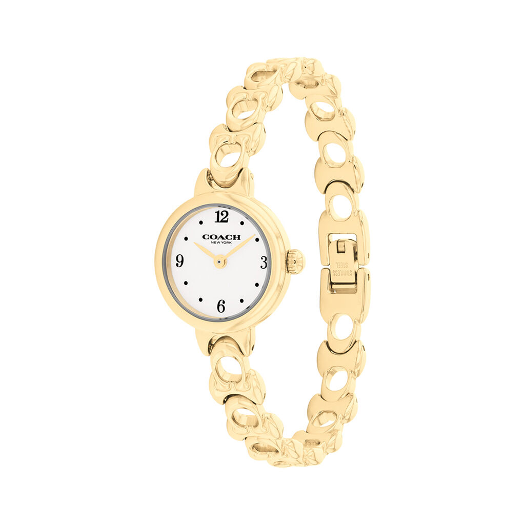 Montre Coach Iris Blanc - Montres Femme | Histoire d&rsquo;Or