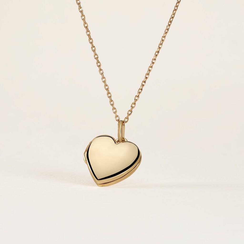 Pendentif Cory Plaqué Or Jaune - Pendentifs Coeur Femme | Histoire d’Or