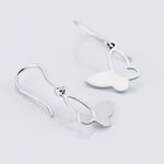 Boucles D'oreilles Pendantes Maria Argent Blanc - Boucles d'oreilles fantaisie Femme | Histoire d&rsquo;Or