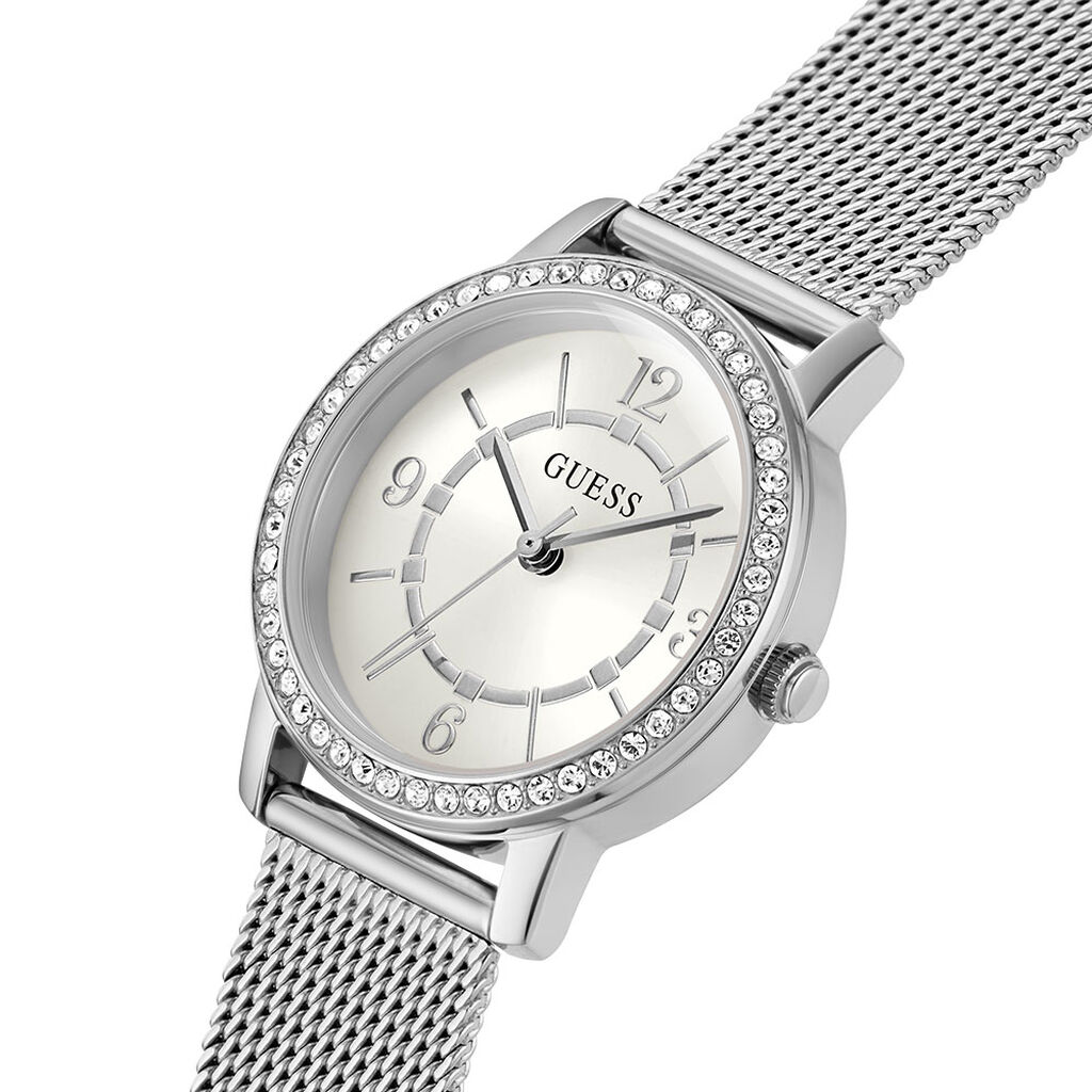 Montre Guess Melody Blanc - Id&eacute;es cadeaux Femme | Histoire d&rsquo;Or