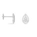 Boucles D'oreilles Puces Izia Or Blanc Diamant - Clous d'oreilles Femme | Histoire d’Or