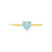 Bague Miyah Or Jaune Topaze - Bagues solitaires Femme | Histoire d’Or