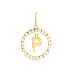 Pendentif Gabe Or Jaune Oxyde De Zirconium - Pendentifs Femme | Histoire d&rsquo;Or