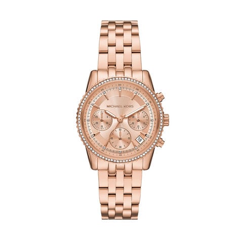 Montre Michael Kors Mini BRYANT Rose - Montres Femme | Histoire d&rsquo;Or