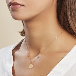 Pendentif Lamie Zodiaque Or Jaune - Pendentifs Zodiaque Famille | Histoire d’Or