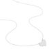 Collier Coeur Gravable Or Blanc - Cadeaux de naissance Femme | Histoire d’Or