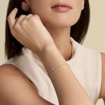 Bracelet Adonia Argent Blanc Oxyde De Zirconium - Bracelets Femme | Histoire d&rsquo;Or