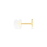 Boucles D'oreille Puce Unitaire Joya Or Jaune - Clous d'oreilles Famille | Histoire d&rsquo;Or