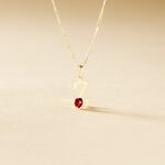 Pendentif Helidie Coccinelle Lettre Or Jaune - Pendentifs Enfant | Histoire d&rsquo;Or