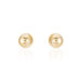 Boucles D'oreilles Puces Nohraae Plaqué Or Jaune - Boucles d'oreilles fantaisie Femme | Histoire d’Or