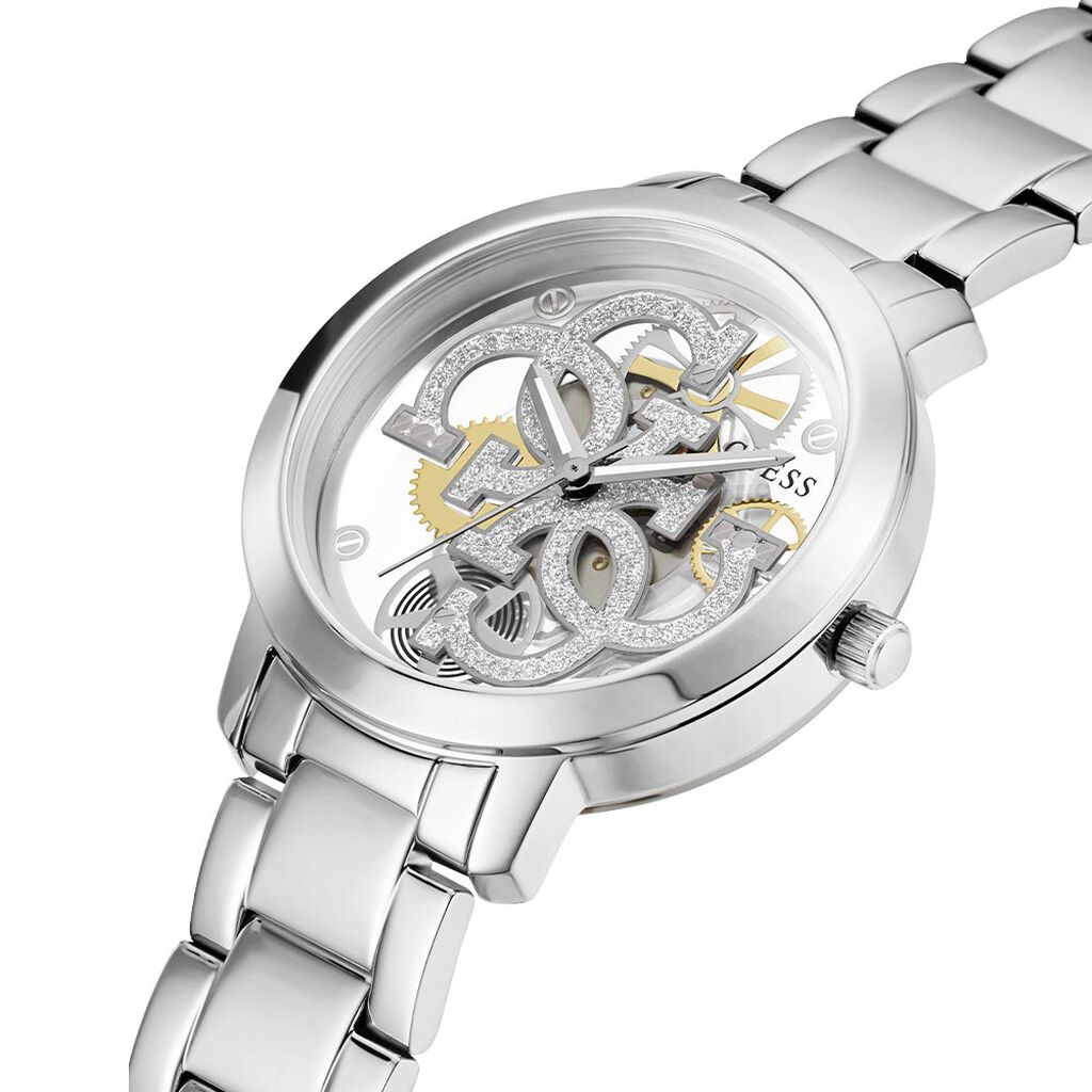 Montre Guess Quattro Clear Gris - Montres Femme | Histoire d’Or