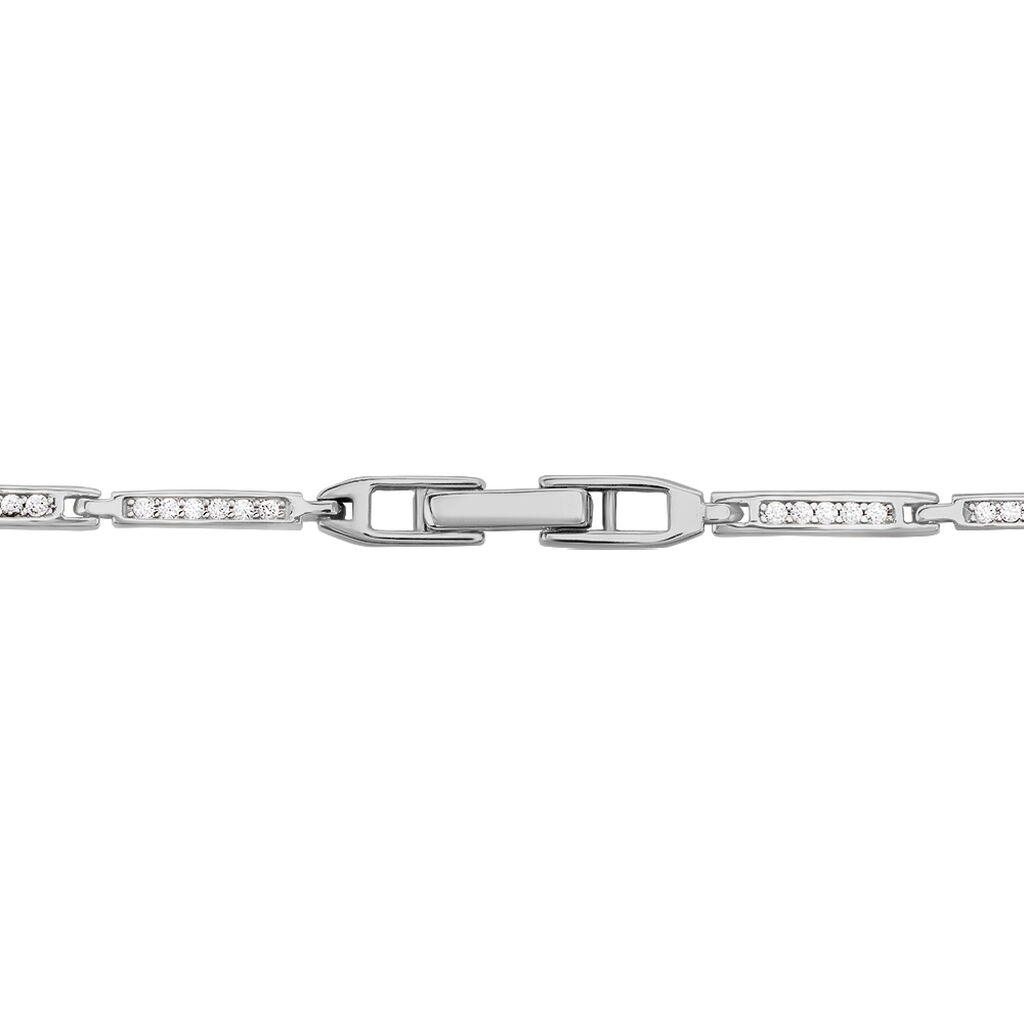 Bracelet Celoni Argent Blanc Oxyde De Zirconium - Bracelets Femme | Histoire d&rsquo;Or