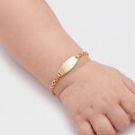 Bracelet Identit&eacute; Marcel Or Jaune - Bracelets Communion Enfant | Histoire d&rsquo;Or