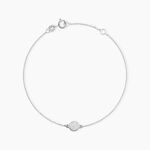Bracelet Eryne Or Blanc - Bracelets Femme | Histoire d&rsquo;Or