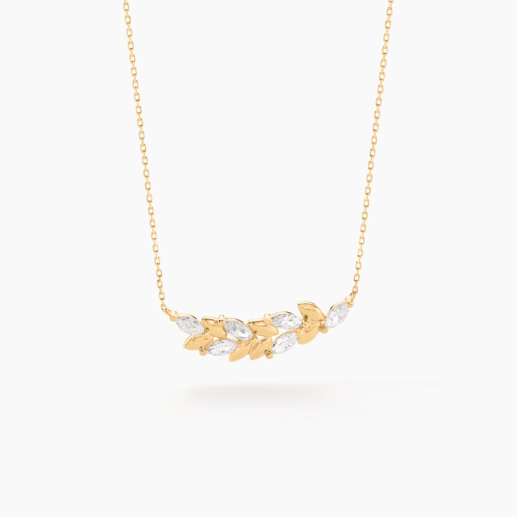 Collier Alexine Or Jaune Oxyde De Zirconium - Colliers Femme | Histoire d&rsquo;Or