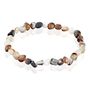 Bracelet Jourdan Boreal Argent Blanc Jade