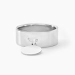 Bague Cecil Argent Blanc - Bagues fantaisie Femme | Histoire d&rsquo;Or