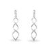 Boucles D'oreilles Pendantes Jolanda Argent Blanc - Boucles d'oreilles fantaisie Femme | Histoire d’Or