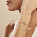 Bracelet Rosita Argent Rose