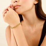 Bracelet Manolia Acier Jaune - Bracelets fantaisie Femme | Histoire d&rsquo;Or