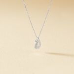Collier Purete Or Blanc Diamant - Colliers Femme | Histoire d&rsquo;Or