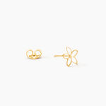 Boucles D'Oreilles Puces Barbie Or Jaune - Clous d'oreilles Femme | Histoire d&rsquo;Or