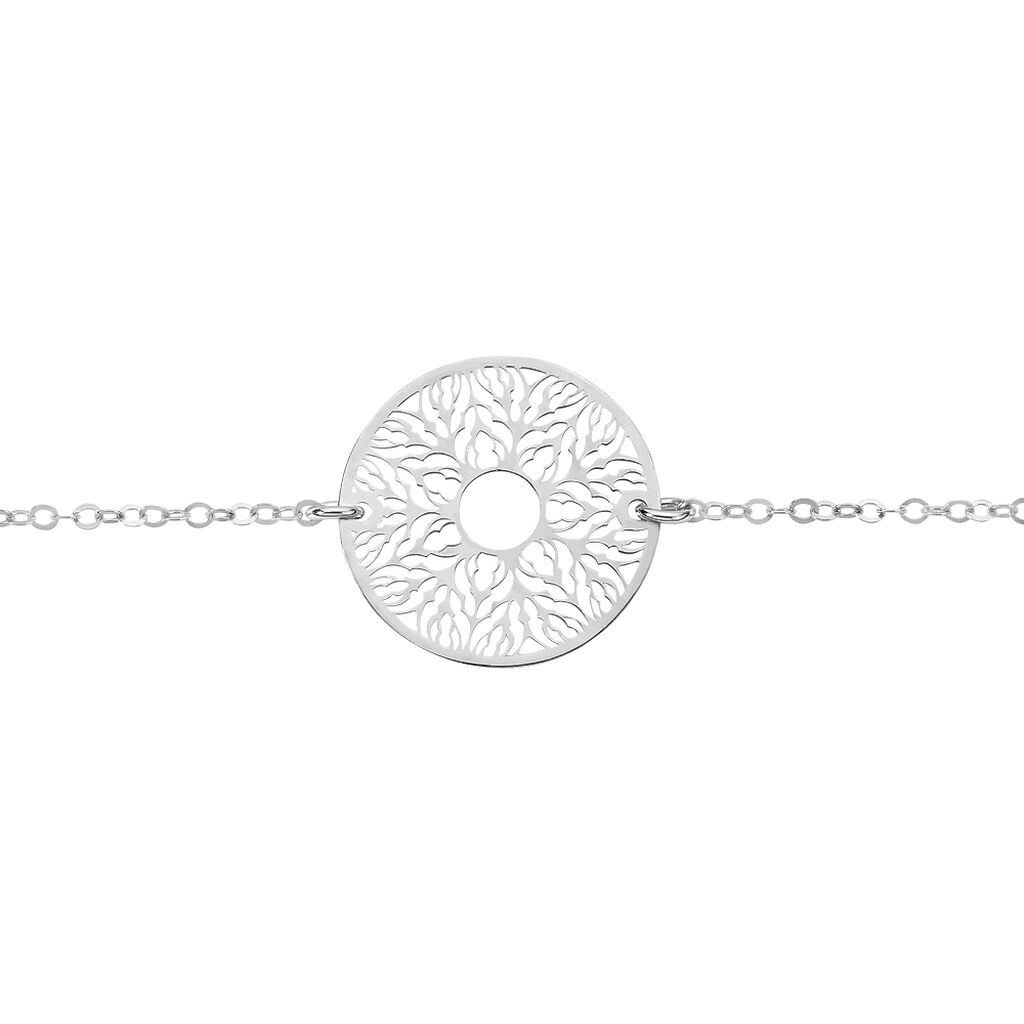 Bracelet Lauretta Argent Blanc - Bracelets Femme | Histoire d’Or