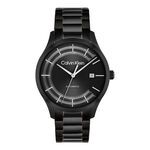Montre Calvin Klein Iconic Automatic Noir - Id&eacute;es cadeaux Homme | Histoire d&rsquo;Or