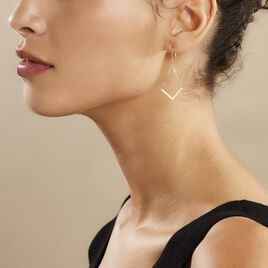 Boucles D'oreilles Pendantes Ella Or Jaune - Boucles d'oreilles pendantes Femme | Histoire d’Or