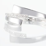 Bague Ainhoa Or Blanc Diamant - Bagues avec pierre Femme | Histoire d&rsquo;Or